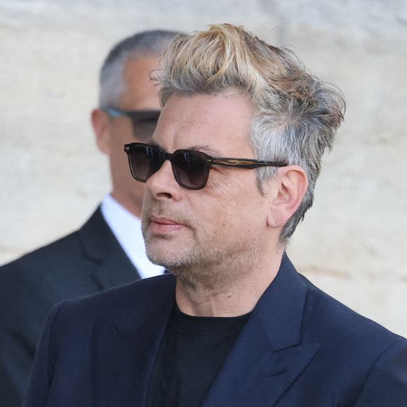 Benjamin Biolay - Obsèques de Nathalie Baye en l'église Saint-Sulpice à Paris le 23 avril 2026. © Dominique Jacovides - Coadic Guirec / Bestimage