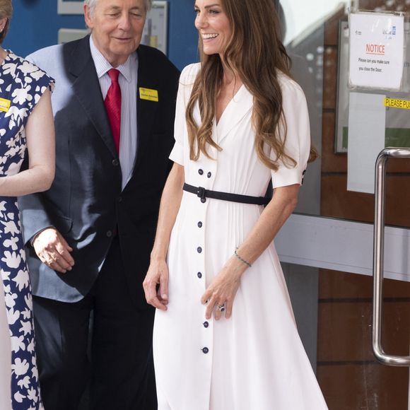 Catherine (Kate) Middleton, princesse de Galles, visite l'hôpital pour enfants Evelina London, dont elle est la marraine, à Londres, Royaume Uni, le 6 juillet 2026. © GoffPhotos/Bestimage