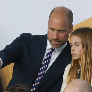 Le prince William, la princesse Charlotte de Galles, la princesse Leonor et l'infante Sofia d'Espagne dans les tribunes de la finale de l'UEFA Women's Euro 2025 "Angleterre - Espagne (1-1, 3-1 tab)" à Bâle. Mirrorpix / Bestimage