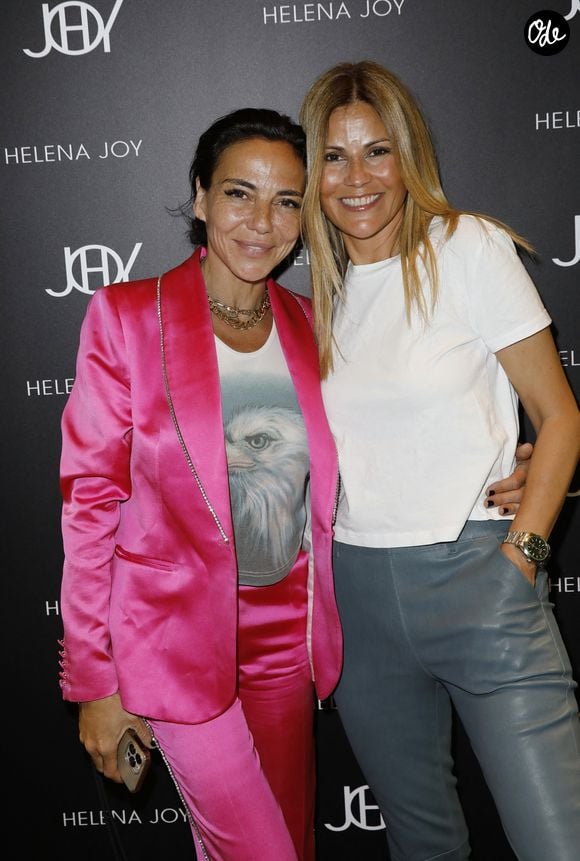 Sandra Sisley, Cécile Siméone - Cocktail dînatoire pour la marque de Joaillerie Helena Joy à l' hôtel Brach à Paris le 11 mai 2022. © Marc Ausset-Lacroix/Bestimage