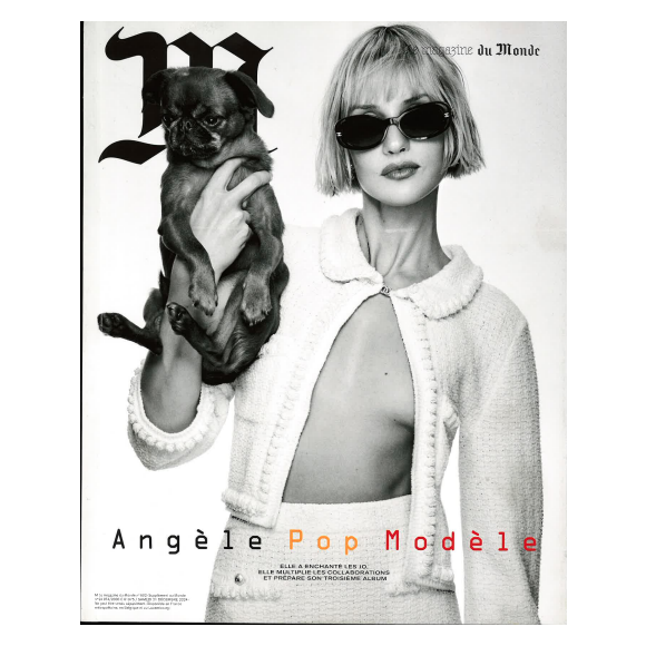 "M, le magazine du Monde", 20 décembre 2024, Angèle.