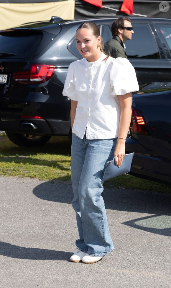 La princesse Ingrid Alexandra de Norvège - Visite du festival pour enfants Miniøya au Tøyenparken à Oslo, Norvège, 14 juin 2025. ( DANA-No : 02619767 )