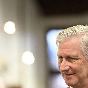 Le Roi Philippe - Filip de Belgique lors d'une visite à l'Institut Hannah Arendt (HAI) à Malines, mardi 11 février 2025.

Photo by ABACAPRESS.COM