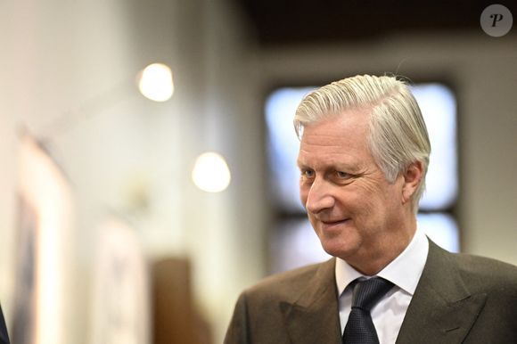 Le Roi Philippe - Filip de Belgique lors d'une visite à l'Institut Hannah Arendt (HAI) à Malines, mardi 11 février 2025.

Photo by ABACAPRESS.COM
