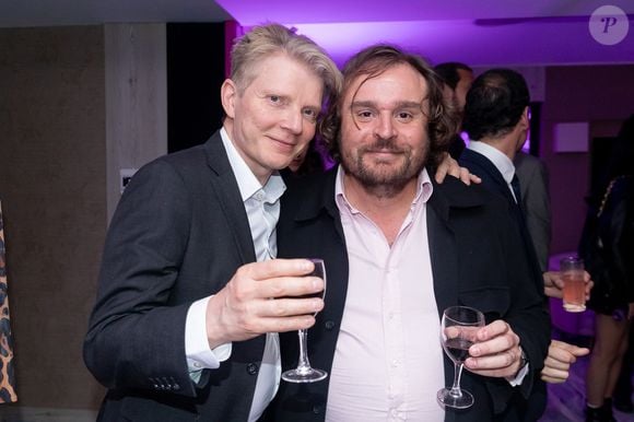 Exclusif - Laurent Olleon, guest lors d'une soirée  à la suite Sandra & Co lors du Festival International des Séries de Cannes, Canneseries Saison 8, à l’hôtel JW Marriott Cannes le 25 avril 2025.
© Aurelio Stella / William Sanches Tavares / Bestimage