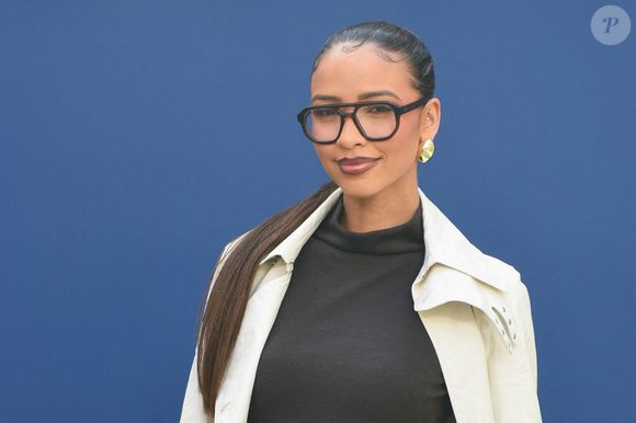 Flora Coquerel assiste au défilé Akris Womenswear Automne/Hiver 2025-2026 dans le cadre de la Fashion Week de Paris à Paris, France, le 09 mars 2025. Photo by Aurore Marechal/ABACAPRESS.COM