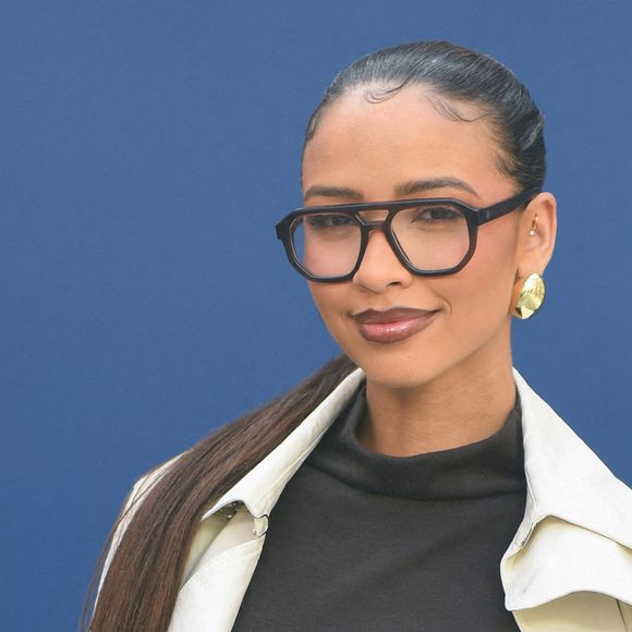 Flora Coquerel assiste au défilé Akris Womenswear Automne/Hiver 2025-2026 dans le cadre de la Fashion Week de Paris à Paris, France, le 09 mars 2025. Photo by Aurore Marechal/ABACAPRESS.COM