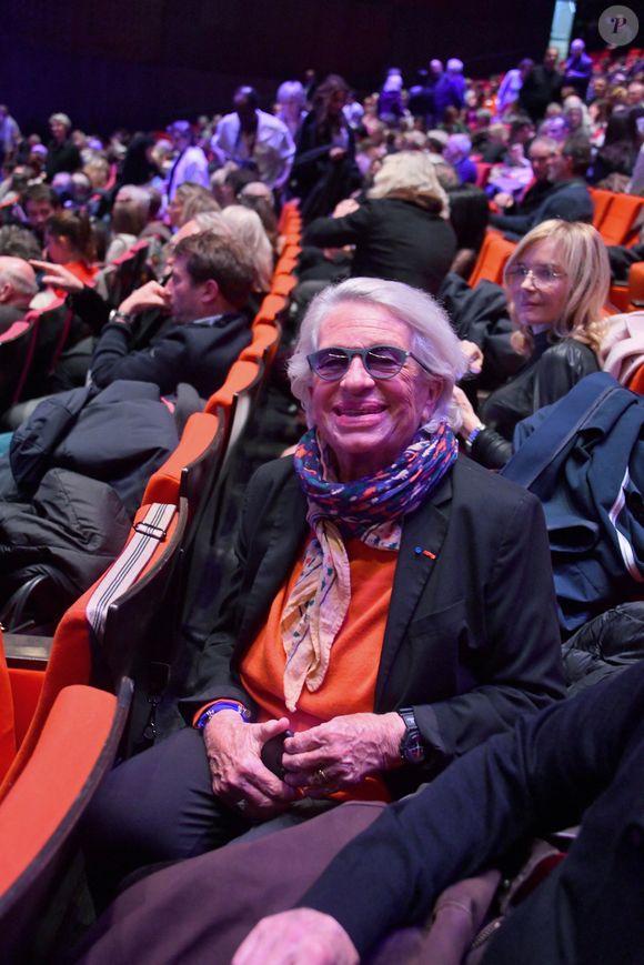Exclusif - Véronique de Villèle - Spectacle symphonique "Aznavour Célébration - l'hommage officiel" en clôture du centenaire de la naissance de C. Aznavour au palais des Congrès à Paris le 23 novembre 2024. © Lydia Kasparian/ Bestimage