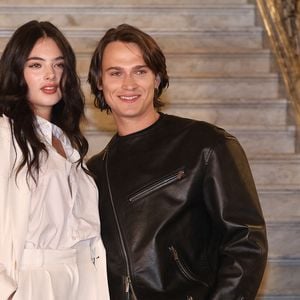 Deva Cassel et Saul Nanni, lors de la promotion de la série "Le guépard", à Rome. © Marco Provvisionato/IPA via ZUMA Press