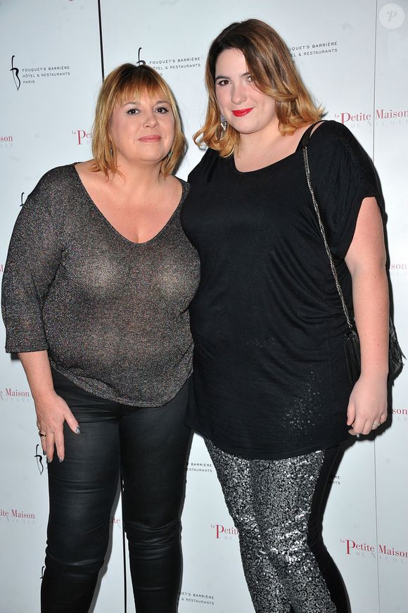 Michele Bernier et sa fille Charlotte Gaccio - Photocall de la 2eme soiree d'inauguration du restaurant de 'La Petite Maison Nicoise' a l'hotel Fouquet's Barriere a Paris le 22 Janvier 2013.
Agence / Bestimage