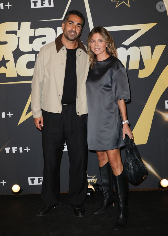 Wesley Lautoa et Anne-Sophie Godet - Photocall de la soirée de lancement de la 13ème saison de la "Star Academy" au cinéma Le Grand Rex à Paris. La Star Academy 2025 sera diffusé à partir du 18 octobre 2025 sur TF1.
© Guirec Coadic/Bestimage