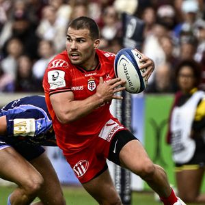 Antoine Dupont (st) - Rugby : Quart de Finale de la Investec Champion Cup "UBB - Toulouse (30-15)" à Bordeaux, le 12 avril 2026.