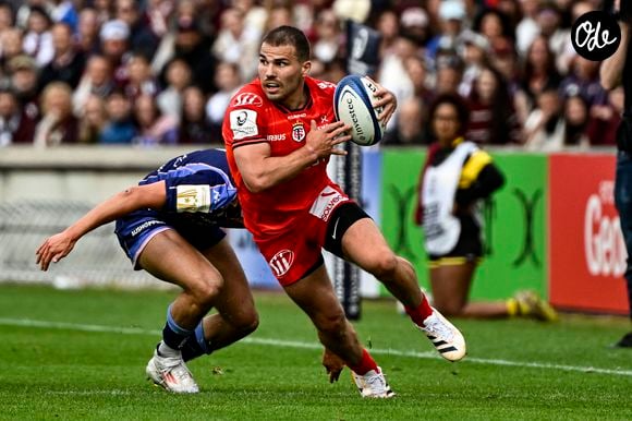 Antoine Dupont (st) - Rugby : Quart de Finale de la Investec Champion Cup "UBB - Toulouse (30-15)" à Bordeaux, le 12 avril 2026.