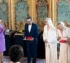 Les membres du groupe ABBA lui ont rendu hommage sur Instagram
Le roi Carl XVI Gustav et la reine Silvia de Suède ont remis les ordres royaux de chevalerie pour des réalisations exceptionnelles au membres du groupe ABBA au Palais royal de Stockholm, Suède, le 31 mai 2024. © Dana Press/Bestimage