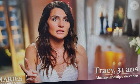 Flo et Tracy lors de l'épisode 4 de "Mariés au premier regard"