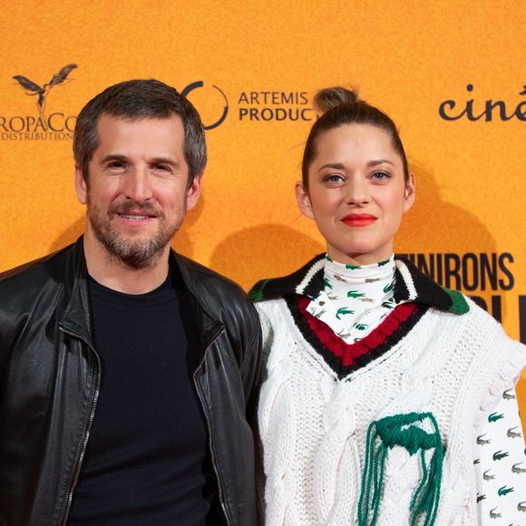 Marion Cotillard et Guillaume Canet lors de l'avant-première du film "Nous finirons ensemble" au cinéma UGC Brouckère à Bruxelles, Belgique, le 23 avril 2019. © Alain Rolland/ImageBuzz/Bestimage
