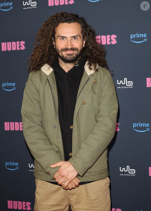 Maxime Musqua - Avant-première de la série Prime Vidéo "Nudes" au Cinéma Max Linder à Paris le 29 janvier 2024. © Coadic Guirec/Bestimage