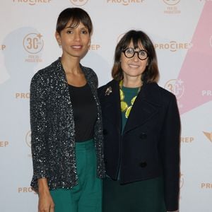 Sonia Rolland et Alexia Laroche-Joubert - 30ème édition du prix du producteur français de télévision au Trianon à Paris le 16 décembre 2024. © Coadic Guirec/Bestimage