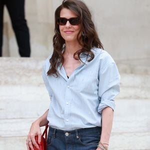 Charlotte Casiraghi au défilé Chanel "Collection Haute Couture Automne/Hiver 2026-2027" lors de la Fashion Week de Paris, le 7 juillet 2026

© Florian Lavielle / Bestimage
