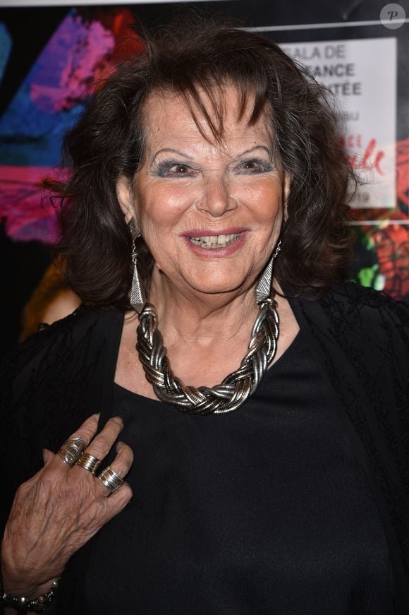 Claudia Cardinale - Gala d'Enfance Majuscule donné au profit de l'enfance maltraitée à la salle Gaveau à Paris, le 25 mars 2019. © Giancarlo Gorassini/Bestimage