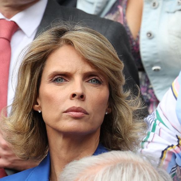 Sylvie Tellier dans les tribunes lors des Internationaux de France Roland Garros 2022 le 05 juin 2022 à Paris, France. Photo by Nasser Berzane/ABACAPRESS.COM