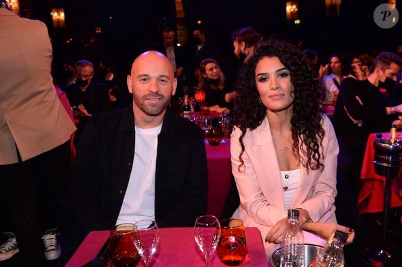 Franck Gastambide et Sabrina Ouazani - Soirée de gala du Jamel Comedie Club au Paradis Latin avec Canal+ à Paris, le 8 octobre 2020. © RACHID BELLAK / BESTIMAGE