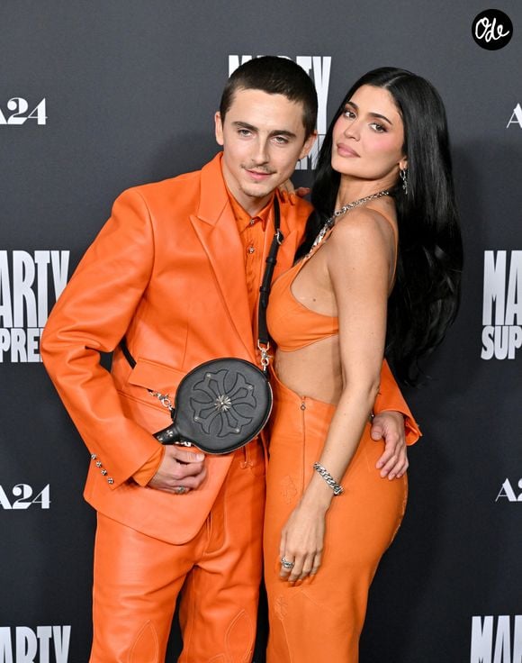 Kylie Jenner et Timothée Chalamet le 8 décembre 2025 pour l'avant-première de "Marty Supreme” à Los Angeles.

AGENCE / BESTIMAGE