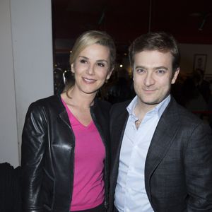 Laurence Ferrari et son mari Renaud Capuçon à Paris le 3 février 2015.
Bestimage