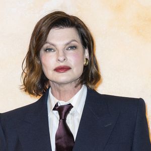 Linda Evangelista - Photo Call pour Le Défilé « Saint Laurent »Collection Prêt-à-Porter Automne/Hiver 2025-2026" lors de la Fashion Week de Paris (PFW), le 11 mars 2025. © Olivier Borde /Bestimage