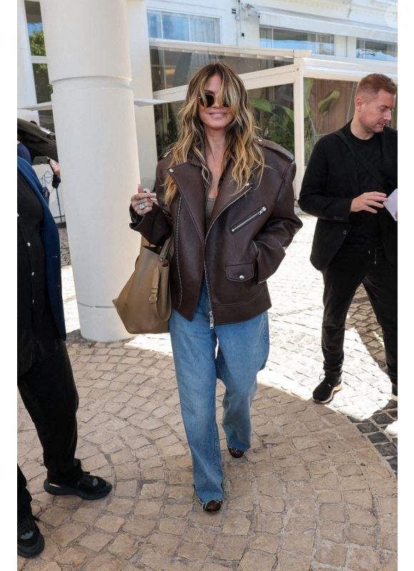 Heidi Klum à l'hôtel Martinez lors du 79ème Festival International du Film de Cannes, le 14 mai 2026.

Photo : ZUMA Press / Bestimage