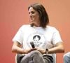 “Welcome dans notre famille Colette”, ajoute Laure Manaudou

Laure Manaudou - Dévoilement du parcours du relais de la flamme des Jeux Olympiques de Paris 2024 dans la grand amphitheatre de la Sorbonne à Paris le 23 juin 2023.