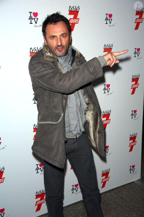 Frederic Lopez - Soiree "I LOVE TV" organisée par Tele 7 jours autour de la patinoire du Grand Palais a Paris. (PIX4U / BESTIMAGE)