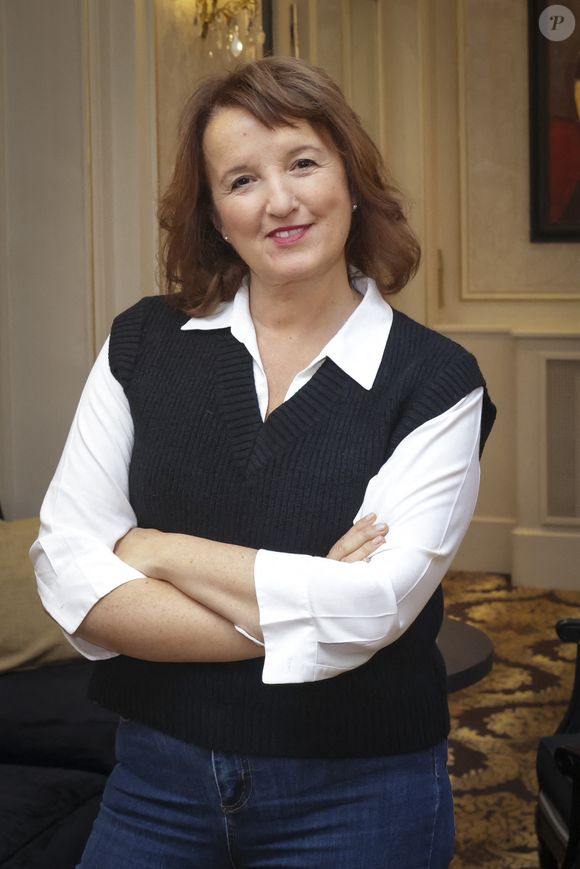 Exclusif - Anne Roumanoff - Backstage - Enregistrement de l'émission "L'Invitation", présentée par B.Montiel et diffusée le 29 décembre sur Olympia TV
© Jack Tribeca / Bestimage