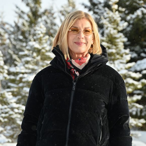 Michele Laroque pose pour la séance photo du film « Mauvaise pioche » lors du 29e Festival du film d'humour de l'Alpe d'Huez, en France, le 22 janvier 2026. Photo de Mireille Ampilhac/ABACAPRESS.COM