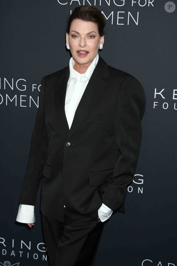 Linda Evangelista au dîner Caring for Women de la Fondation Kering le 11 septembre 2025, New York © PPS/Bestimage