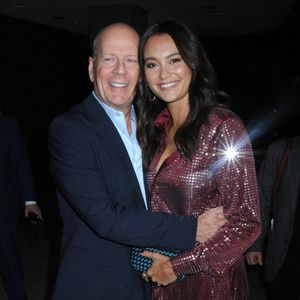 Bruce Willis et Emma Heming Willis au gala de clôture du New York Film Festival-57 et à la première de " Motherless Brooklyn " à New York City, NY, États-Unis, le 11 octobre 2019. Photo de Johns PKI/Splash News/ABACAPRESS.COM