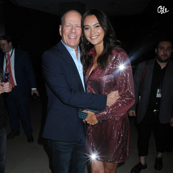 Bruce Willis et Emma Heming Willis au gala de clôture du New York Film Festival-57 et à la première de " Motherless Brooklyn " à New York City, NY, États-Unis, le 11 octobre 2019. Photo de Johns PKI/Splash News/ABACAPRESS.COM