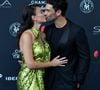 Maman très proche de son fils ainé Gianni, elle explique ensuite avoir toujours eu une relation fusionnelle avec lui.
Rachel Legrain-Trapani (Miss France 2007) et son compagnon Valentin Léonard au photocall de la cérémonie d'ouverture de la 61ème édition du Festival de Télévision de Monte-Carlo au Grimaldi Forum, à Monaco, le 17 juin 2022. © Bruno Bebert/Bestimage