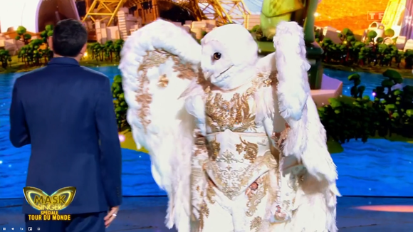 La chouette dans Mask Singer 9, prime du 22 mai - capture d'écran TF1