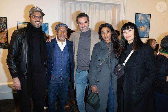 Exclusif - Tony Saint Laurent, Pascal Légitimus, Gil Alma , Mathilda May - Pascal Legitimus célèbre ses cinquante ans de carrière et présente une exposition photographique de son travail sur les coquillages au Studio Design Center à Paris le 24 mars 2025.

© Jeremy Melloul / Bestimage