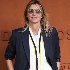 Sarah Poniatowski - Les célébrités au village lors des Internationaux de France de tennis de Roland Garros 2024 à Paris. Le 5 juin 2024. © Jacovides-Moreau/Bestimage