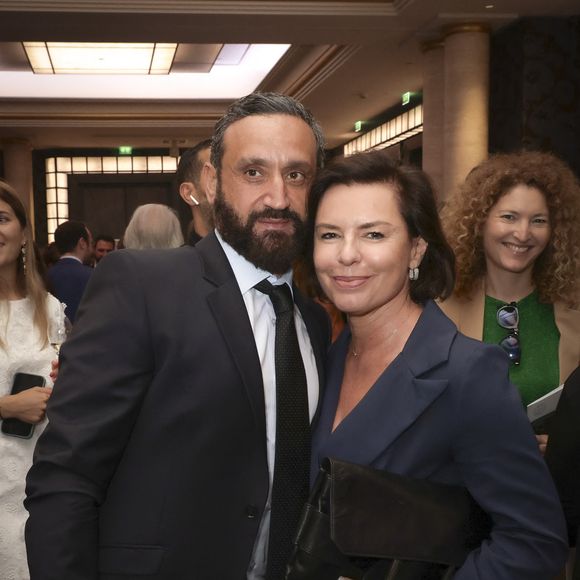 Exclusif - Cyril Hanouna, Laurence Saillet au déjeuner du Chinese Business Club, avec C.Hanouna comme invité d’honneur, à Paris, France, le 19 juin 2025. © Jack Tribeca/Bestimage