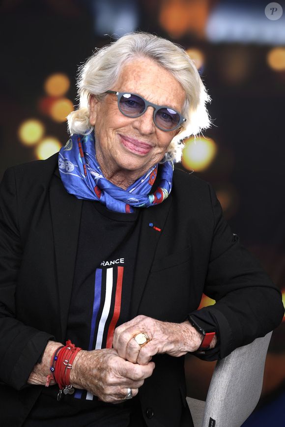 Portrait de Véronique de Villèle lors de l'enregistrement de l'émission "Chez Jordan de Luxe" à Paris. Le 1er mars 2024. © Cédric Perrin / Bestimage