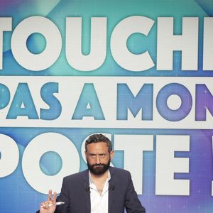 Exclusif - Cyril Hanouna, sur le plateau de l’émission « TPMP » (Touche pas à mon poste) présentée par C.Hanouna et diffusée en direct sur C8, Paris, France, le 13 février 2025. © Jack Tribeca / Bestimage