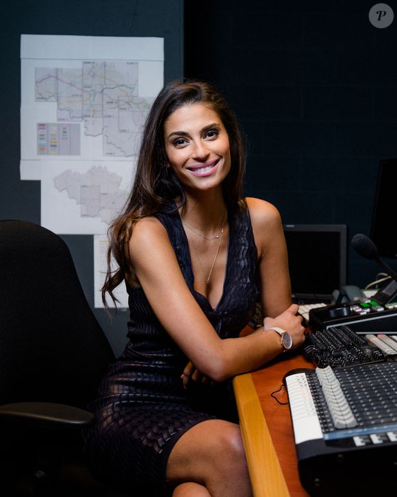 Charleroi - Keywall : Tatiana Silva, présentatrice télé pour la RTBF avant son départ pour TF1 - meteo - miss meteo - Photo by Guillau/Reporters/ABACAPRESS.COM