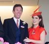 Le compte officiel de la famille royale a également annoncé la naissance et précisé que le roi Charles III ainsi que les autres membres de la famille avaient été informés.

La princesse Eugenie d'York et son mari Jack Brooksbank lors de la cinquième et dernière journée des courses hippiques de Royal Ascot, à Ascot (Berkshire, Royaume-Uni), le 21 juin 2025.

© GOFF  / BESTIMAGE