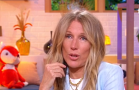 Agathe Lecaron surprise par son mari pour sa dernière dans "Les Maternelles".