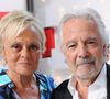 Exclusif - Muriel Robin et Pierre Arditi - Enregistrement de l'émission "Vivement dimanche" au studio Gabriel, présentée par M.Drucker, diffusée sur France 3 le 17 septembre 2023. 
© Guillaume Gaffiot / Bestimage