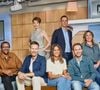 Exclusif - Matthieu Belliard, Natacha Polony , Tanguy Pastureau, Victor Dekyvère , Aurélie Casse, Louis Amar, Eva Roque - "C l’hebdo" fera sa rentrée le 9 septembre sur France 5 avec Aurélie Casse dans une nouvelle formule.
Paris le 8 septembre 2023.

© Cyril Moreau / Bestimage
