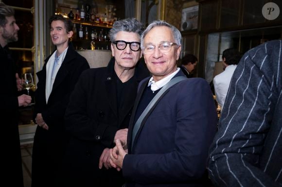 Marc Lavoine, Laurent Petitguillaume - Hélène in Paris présente son nouvel album à l'Hôtel de Crillon, A Rosewood Hotel à Paris le 4 février 2025.

© Jack Tribeca / Bestimage